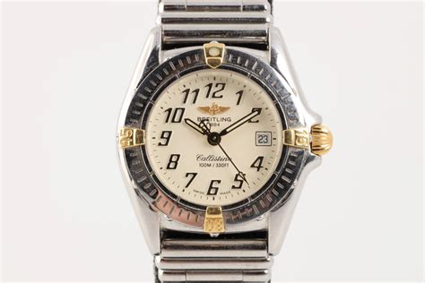 ladies breitling 18k gold k52345|Breitling Callistino B52345 .